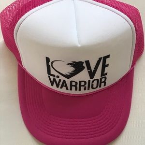Love Warrior trucker hat